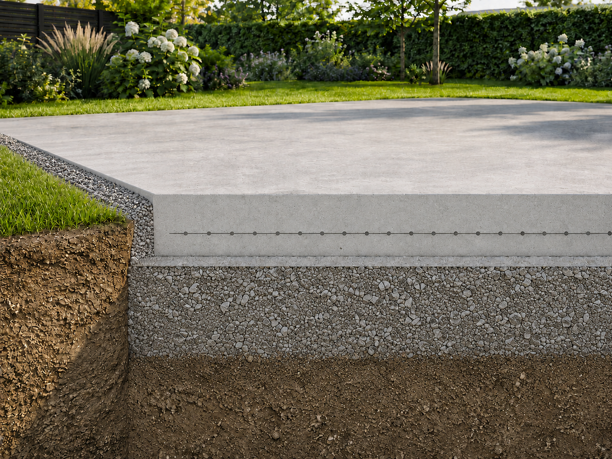 Fundament für ein WPC-Gartenhaus erstellen: Arten, Aufbau und Frostschutz