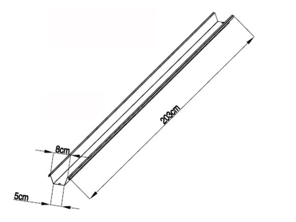 Norlinio Schiene und Haken für Faro 3 & Faro 4